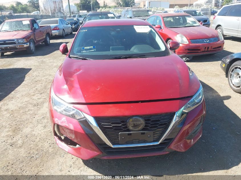 2022 Nissan Sentra Sv Xtronic Cvt VIN: 3N1AB8CV9NY297094 Lot: 39613020