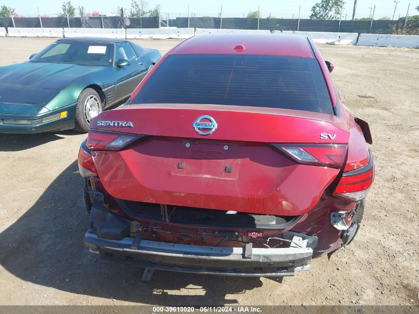 2022 Nissan Sentra Sv Xtronic Cvt VIN: 3N1AB8CV9NY297094 Lot: 39613020