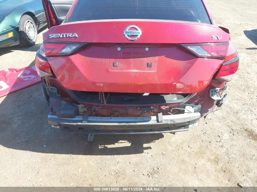 2022 Nissan Sentra Sv Xtronic Cvt VIN: 3N1AB8CV9NY297094 Lot: 39613020