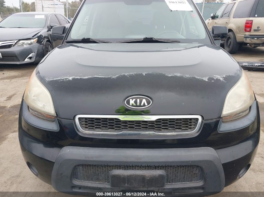 2010 Kia Soul + VIN: KNDJT2A23A7181238 Lot: 39613027