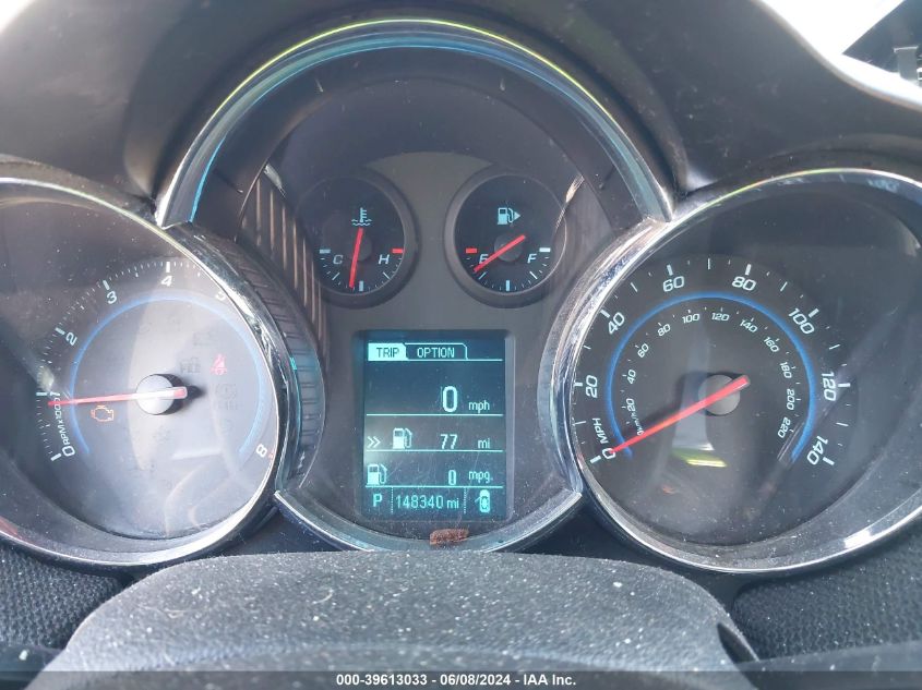 2013 Chevrolet Cruze 2Lt Auto VIN: 1G1PE5SB2D7265620 Lot: 39613033