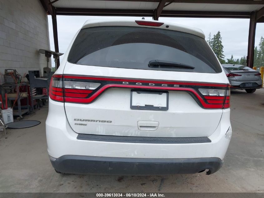 2017 Dodge Durango Sxt Awd VIN: 1C4RDJAG7HC660995 Lot: 39613034