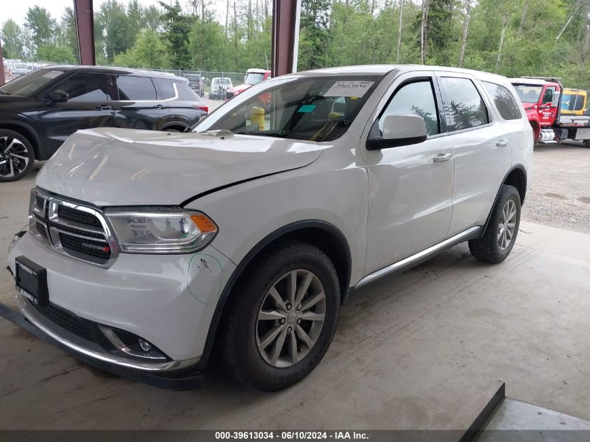 2017 Dodge Durango Sxt Awd VIN: 1C4RDJAG7HC660995 Lot: 39613034