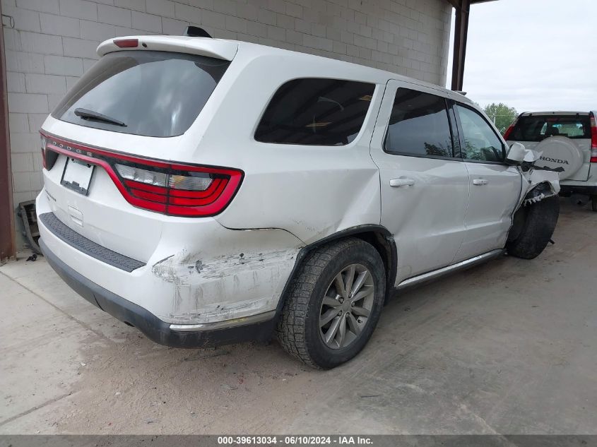 2017 Dodge Durango Sxt Awd VIN: 1C4RDJAG7HC660995 Lot: 39613034