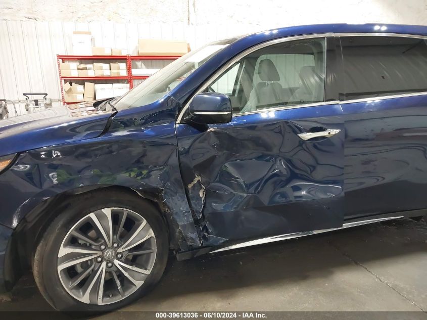 2018 Acura Mdx Technology Package Acurawatch Plus Pkg VIN: 5J8YD4H5XJL024290 Lot: 39613036