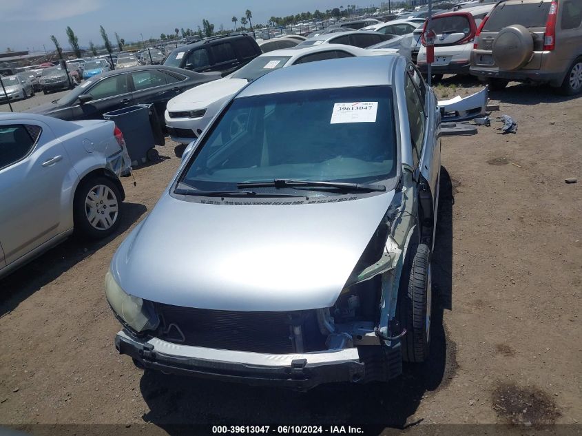 2009 Honda Civic Lx VIN: 19XFA16549E047391 Lot: 39613047