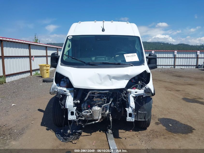 3C6MRVJG1PE599323 2023 Ram Promaster 3500 Cargo Van High Roof 159 Wb Ext