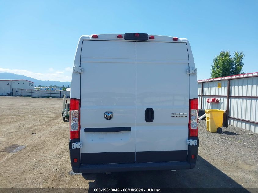 3C6MRVJG1PE599323 2023 Ram Promaster 3500 Cargo Van High Roof 159 Wb Ext