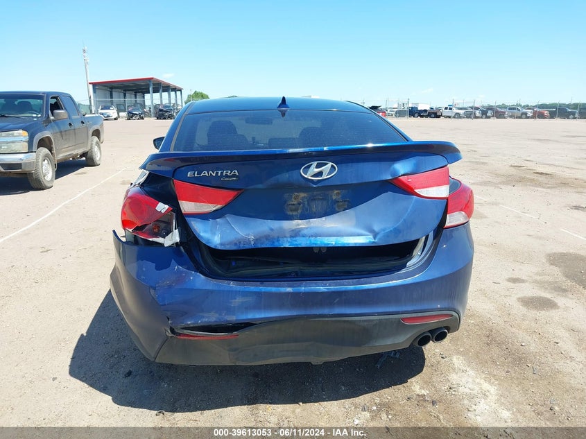 2013 Hyundai Elantra Se VIN: KMHDH6AE7DU018822 Lot: 39613053
