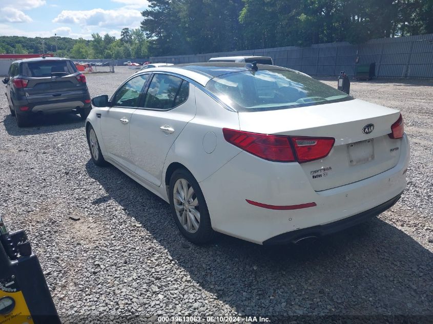 2015 Kia Optima Ex VIN: 5XXGN4A78FG490665 Lot: 39613063