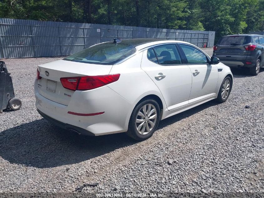 2015 Kia Optima Ex VIN: 5XXGN4A78FG490665 Lot: 39613063