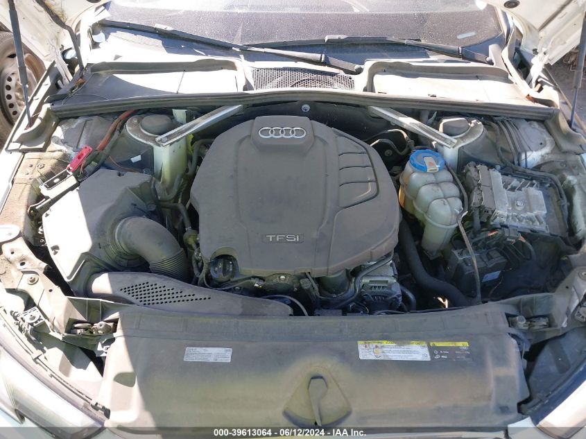 2017 Audi A4 2.0T Premium VIN: WAUANAF40HN050091 Lot: 39613064