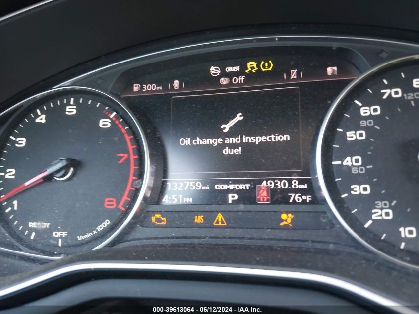 2017 Audi A4 2.0T Premium VIN: WAUANAF40HN050091 Lot: 39613064