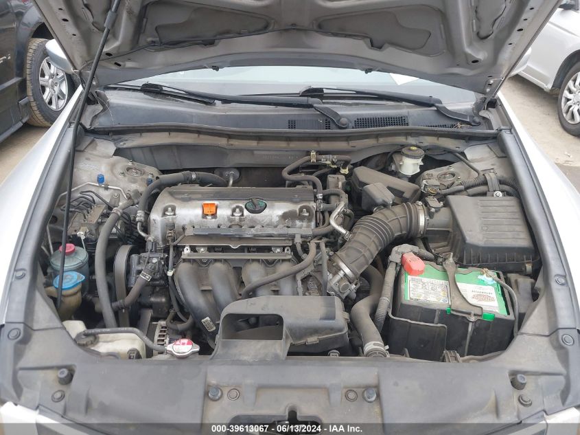 2010 Honda Accord 2.4 Lx-P VIN: 1HGCP2F41AA186191 Lot: 39613067