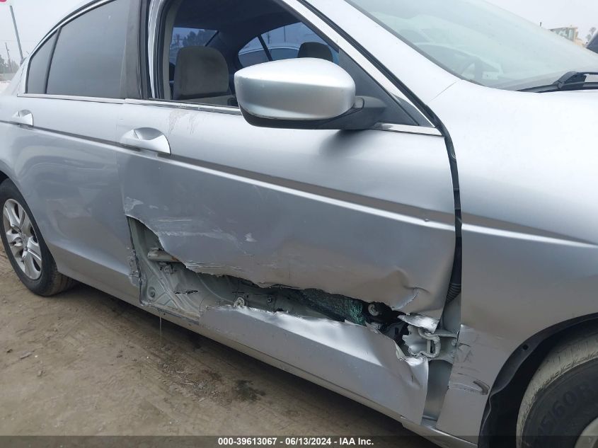 2010 Honda Accord 2.4 Lx-P VIN: 1HGCP2F41AA186191 Lot: 39613067