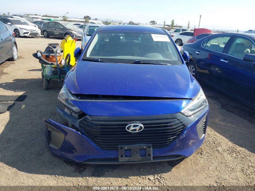 2019 Hyundai Ioniq Hybrid Blue VIN: KMHC65LC1KU110609 Lot: 39613070