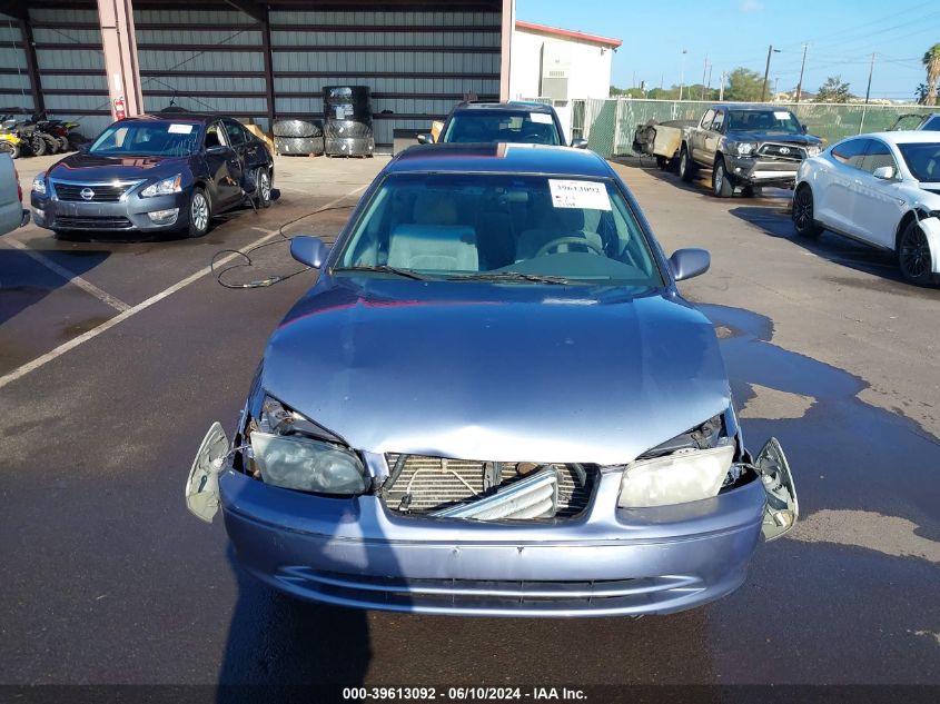 2000 Toyota Camry Le V6/Xle V6 VIN: JT2BF22K8Y0282300 Lot: 39613092