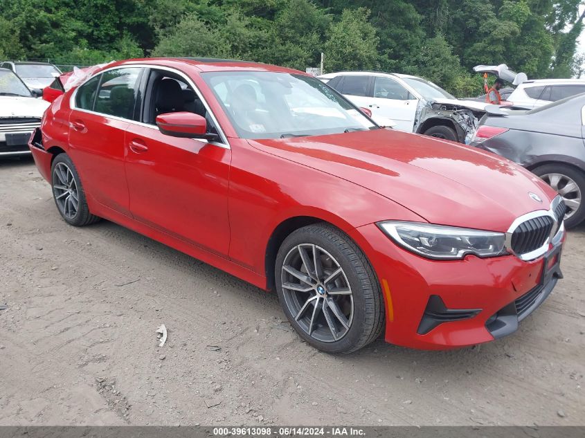 2020 BMW 330I xDrive VIN: 3MW5R7J09L8B35052 Lot: 39613098