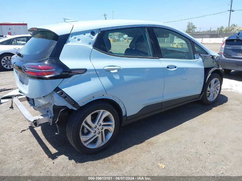 2023 Chevrolet Bolt Ev Fwd 1Lt VIN: 1G1FW6S02P4126199 Lot: 39613101