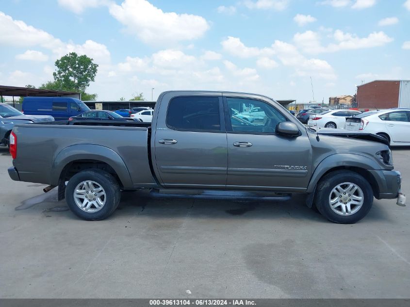 2006 Toyota Tundra Limited V8 VIN: 5TBET38146S506201 Lot: 39613104