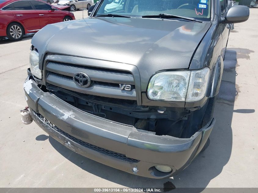 2006 Toyota Tundra Limited V8 VIN: 5TBET38146S506201 Lot: 39613104