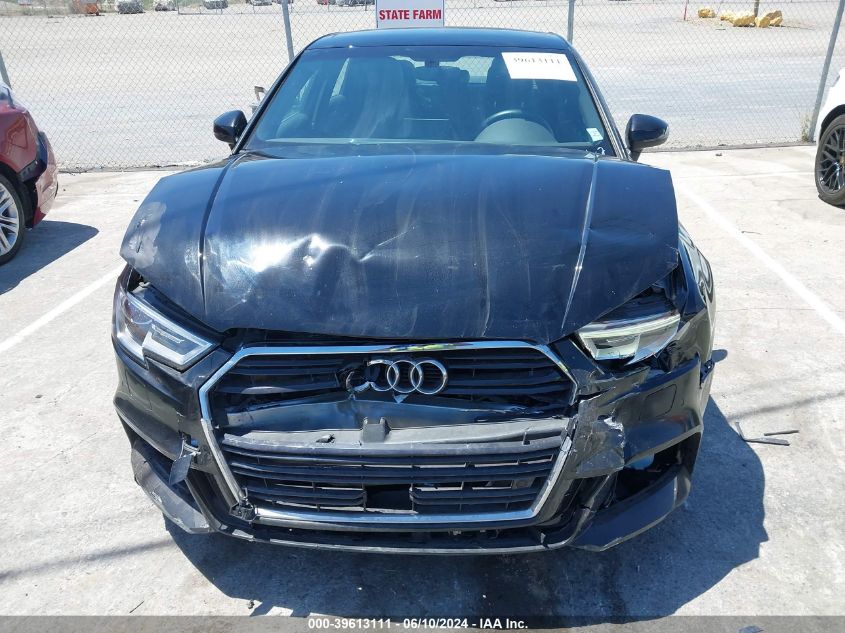 2018 Audi A3 2.0T Premium/2.0T Tech Premium VIN: WAUJ8GFF0J1012322 Lot: 39613111