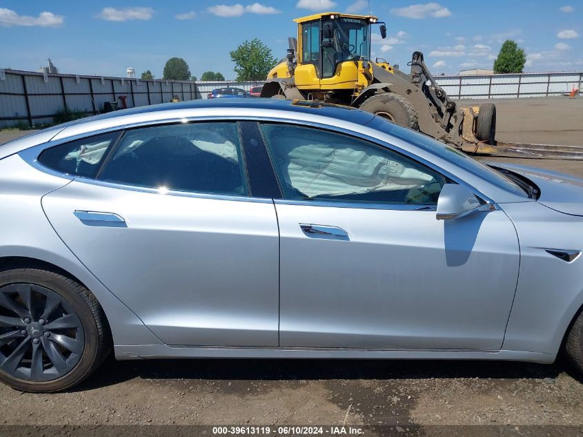 2018 Tesla Model S 100D/75D/P100D VIN: 5YJSA1E28JF250515 Lot: 39613119