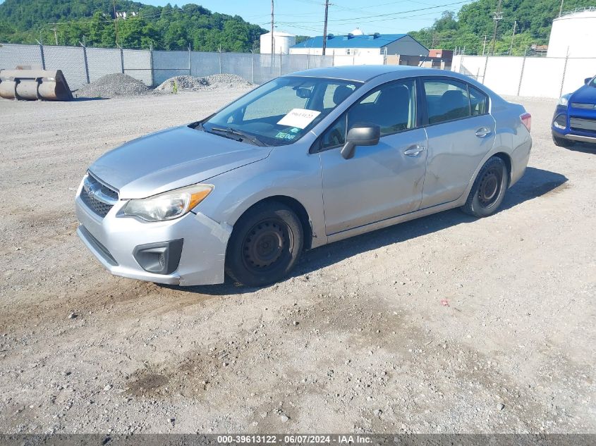 2012 Subaru Impreza 2.0I VIN: JF1GJAA67CG009686 Lot: 39613122