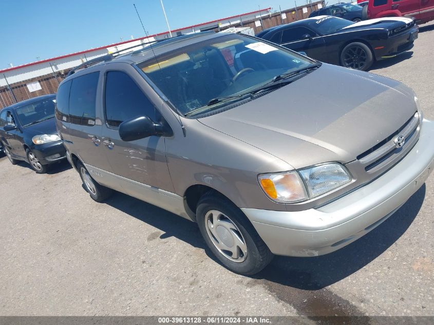 4T3ZF13CXXU132139 1999 Toyota Sienna Xle