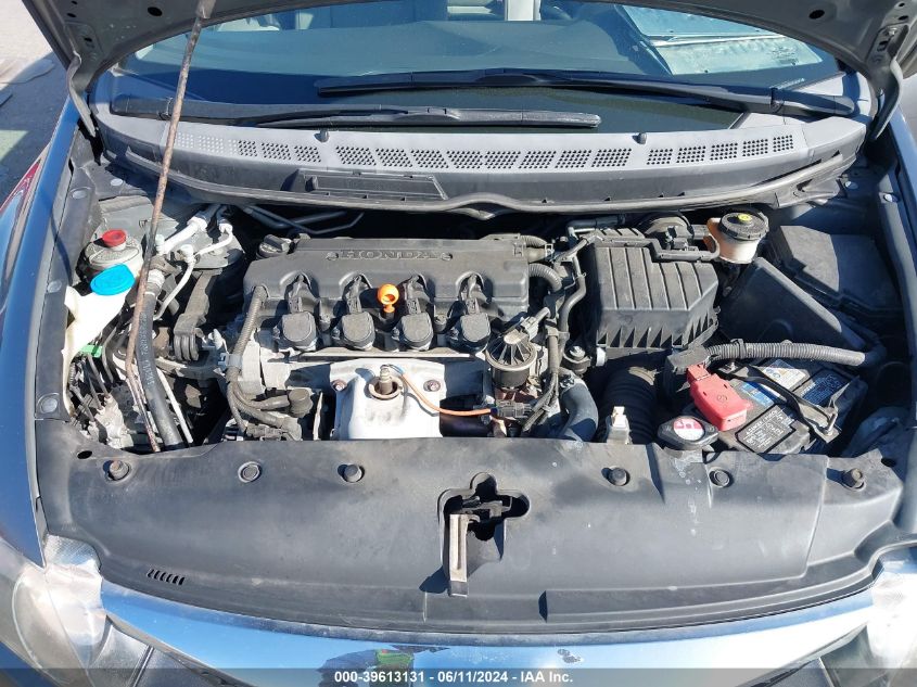 2010 Honda Civic Lx VIN: 2HGFA1F50AH314827 Lot: 39613131