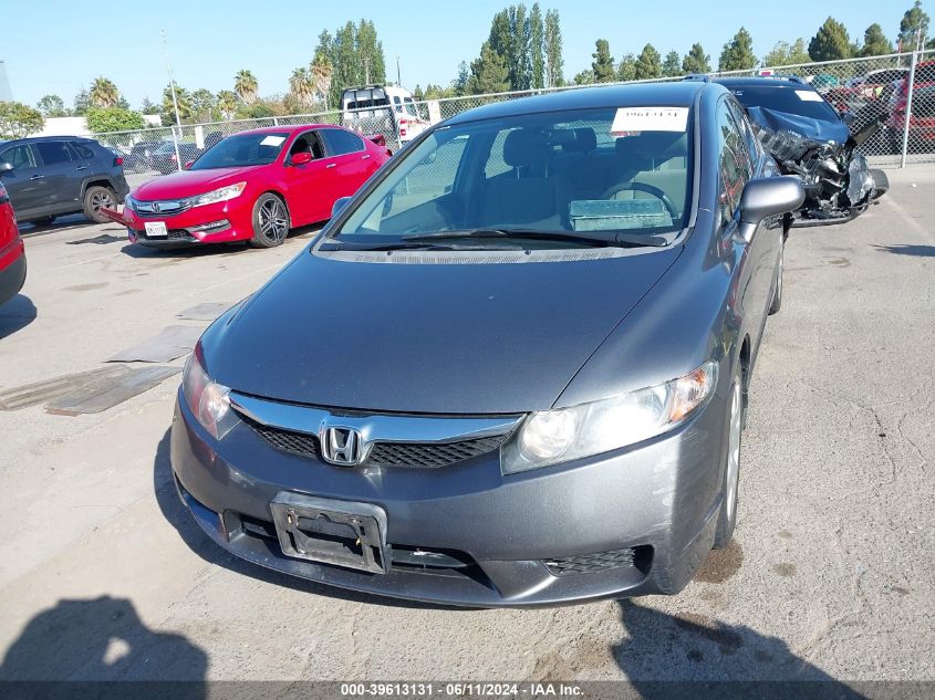 2010 Honda Civic Lx VIN: 2HGFA1F50AH314827 Lot: 39613131