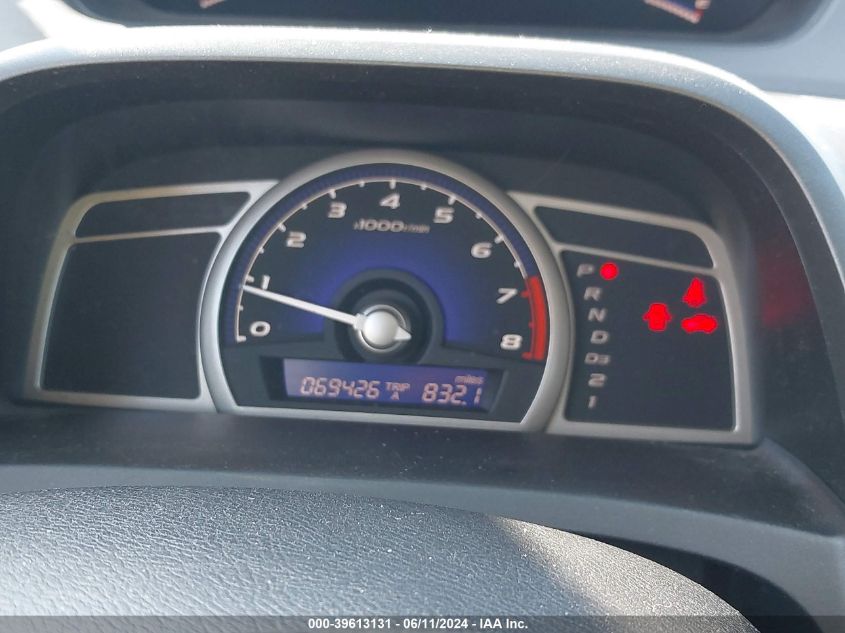 2010 Honda Civic Lx VIN: 2HGFA1F50AH314827 Lot: 39613131