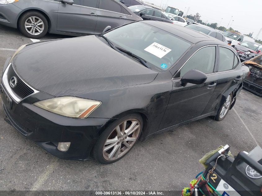 2006 Lexus Is 250 VIN: JTHBK262062021093 Lot: 39613136