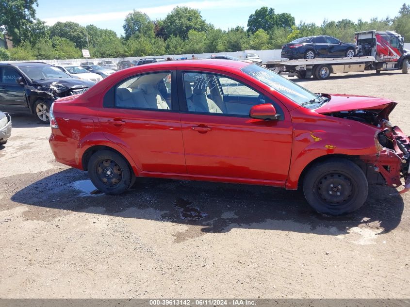 2011 Chevrolet Aveo 1Lt VIN: KL1TD5DE0BB136664 Lot: 39613142