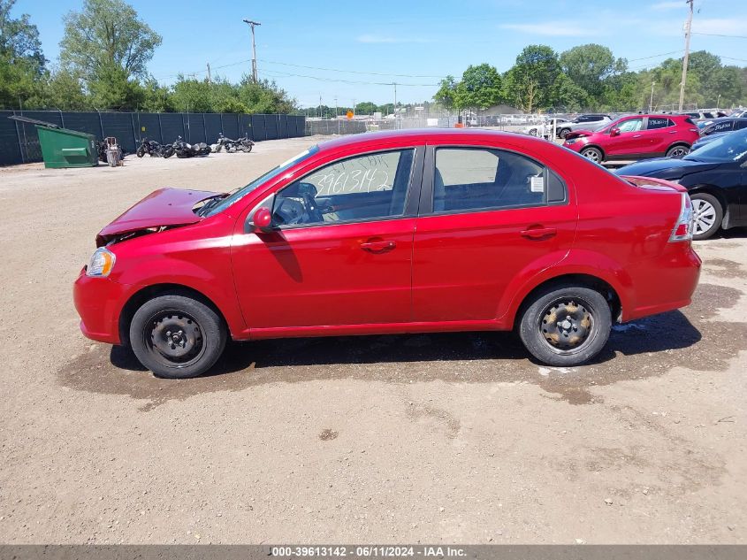 2011 Chevrolet Aveo 1Lt VIN: KL1TD5DE0BB136664 Lot: 39613142