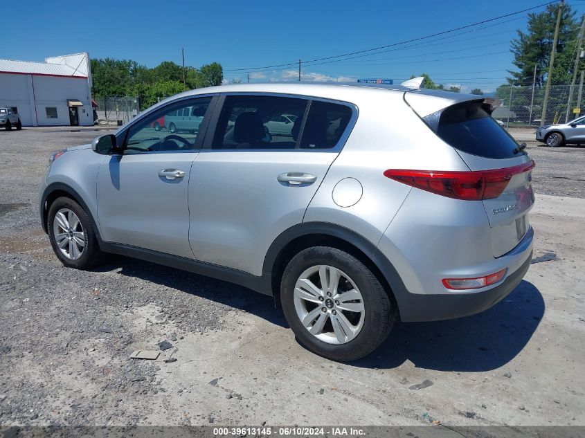 2017 Kia Sportage Lx VIN: KNDPM3AC6H7145611 Lot: 39613145