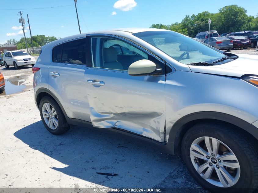 2017 Kia Sportage Lx VIN: KNDPM3AC6H7145611 Lot: 39613145