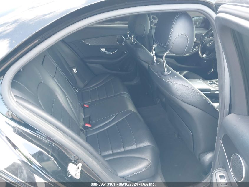 2017 Mercedes-Benz C 300 Luxury/Sport VIN: 55SWF4JBXHU218426 Lot: 39613161