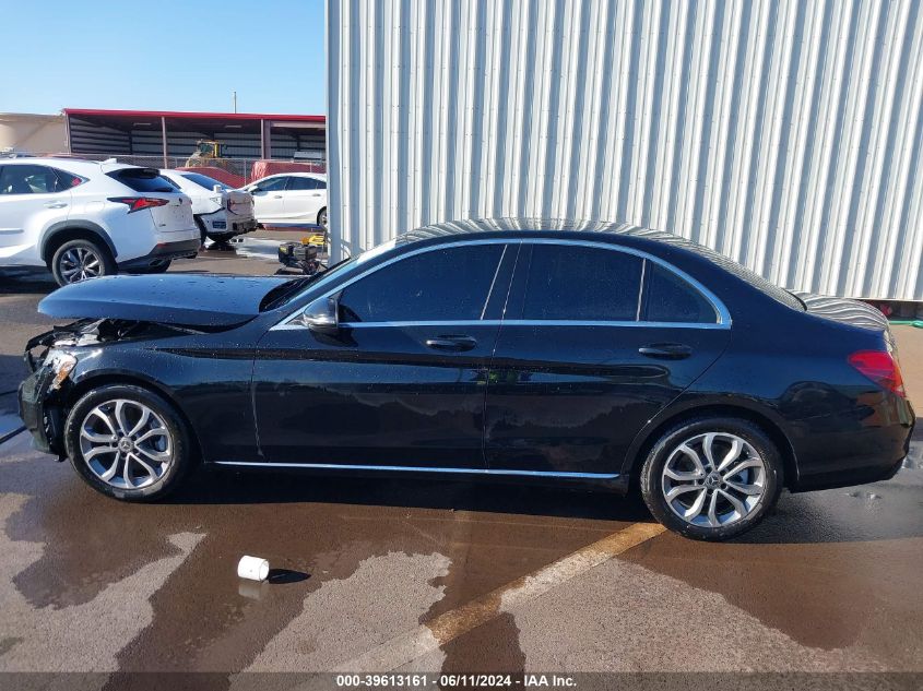 2017 Mercedes-Benz C 300 Luxury/Sport VIN: 55SWF4JBXHU218426 Lot: 39613161