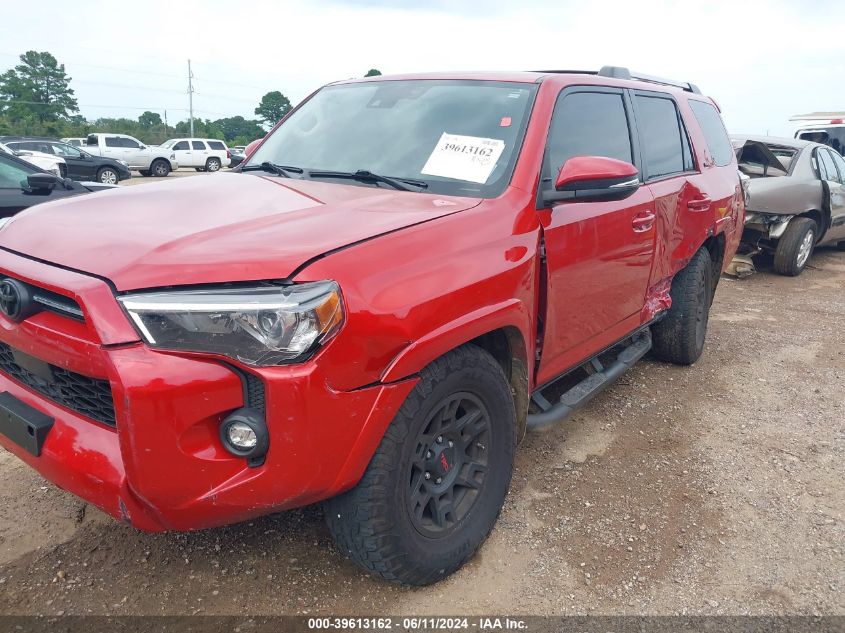 2021 Toyota 4Runner VIN: JTEFU5JR1M5245225 Lot: 39613162