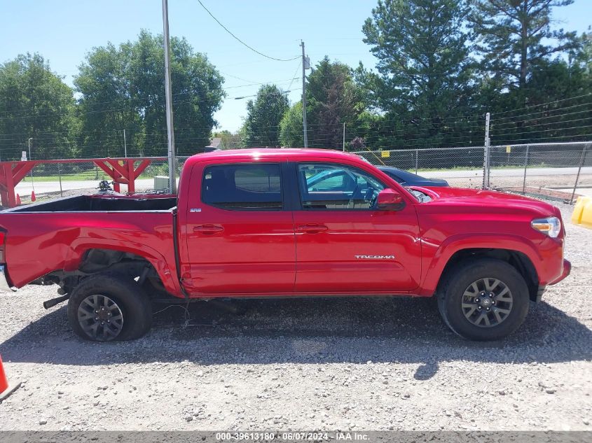 2022 Toyota Tacoma Sr5 V6 VIN: 3TYCZ5AN2NT053303 Lot: 39613180