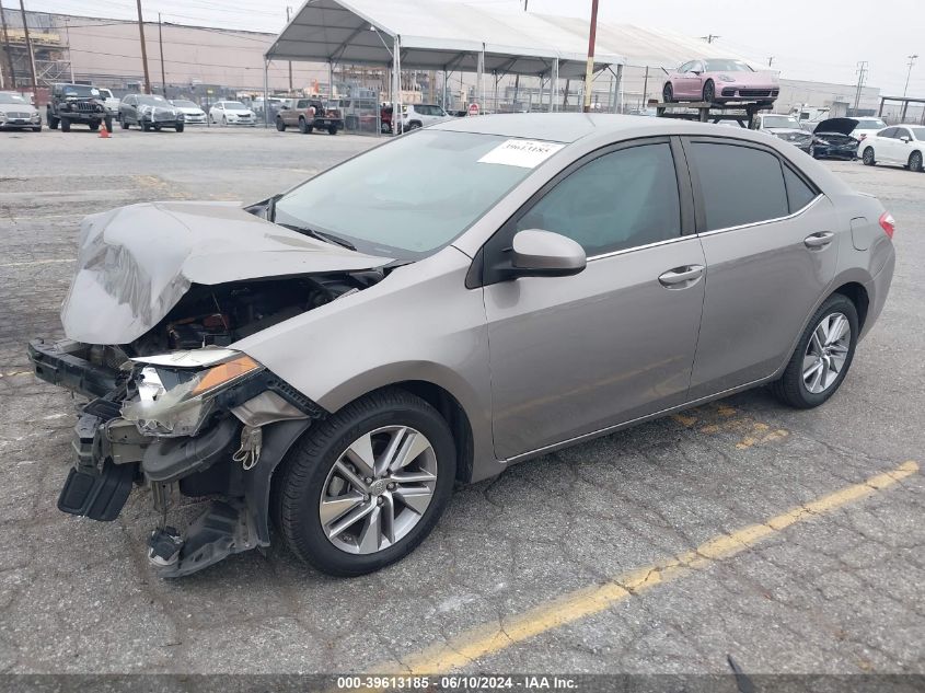 2015 Toyota Corolla Le Eco Plus VIN: 5YFBPRHE0FP254458 Lot: 39613185