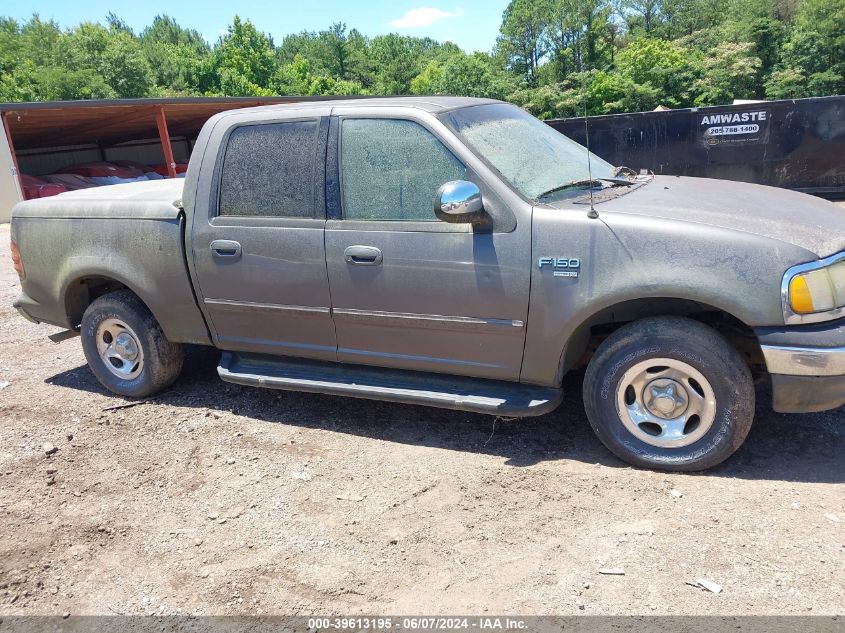 2002 Ford F-150 Lariat/Xlt VIN: 1FTRW07L12KE30293 Lot: 39613195