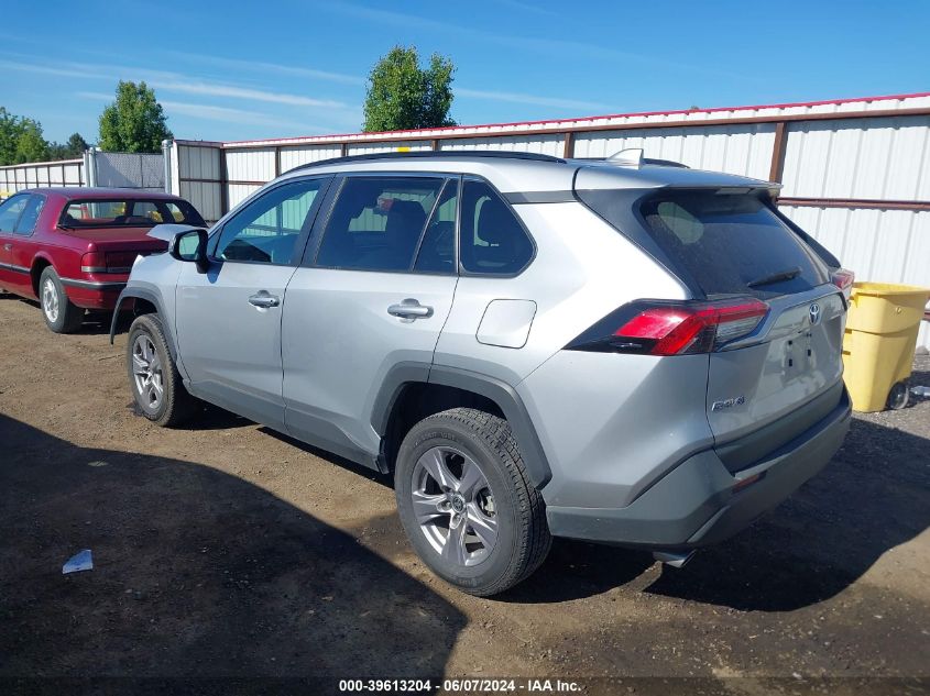 2022 Toyota Rav4 Xle/Xle Premium VIN: 2T3W1RFV3NW206074 Lot: 39613204