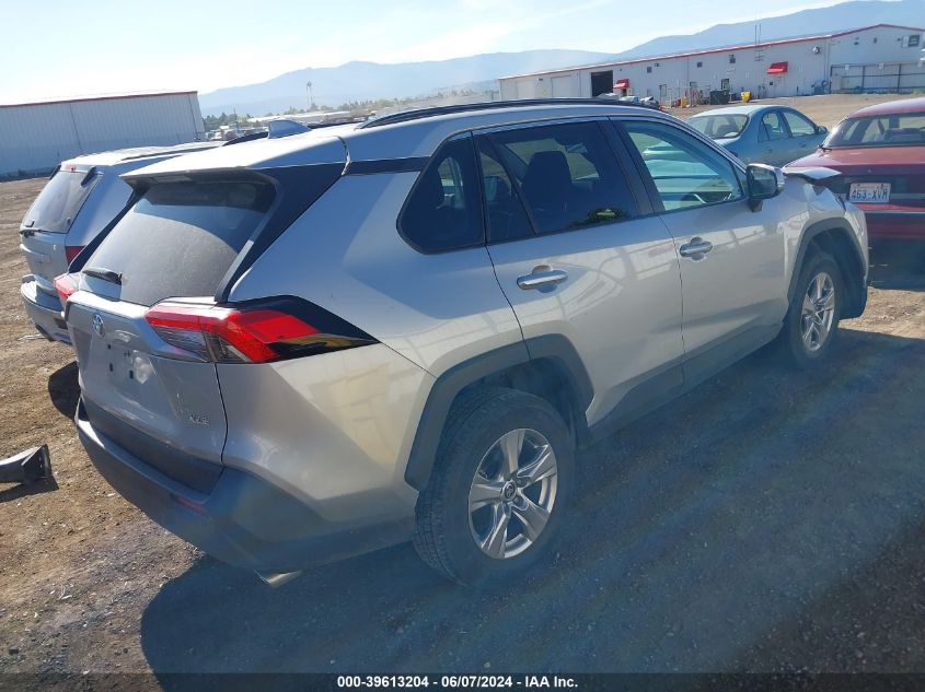 2022 Toyota Rav4 Xle/Xle Premium VIN: 2T3W1RFV3NW206074 Lot: 39613204