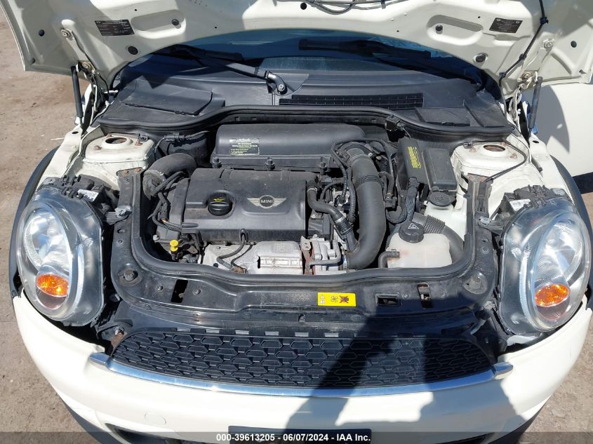 2012 Mini Cooper S Clubman VIN: WMWZG3C58CTY37378 Lot: 39613205