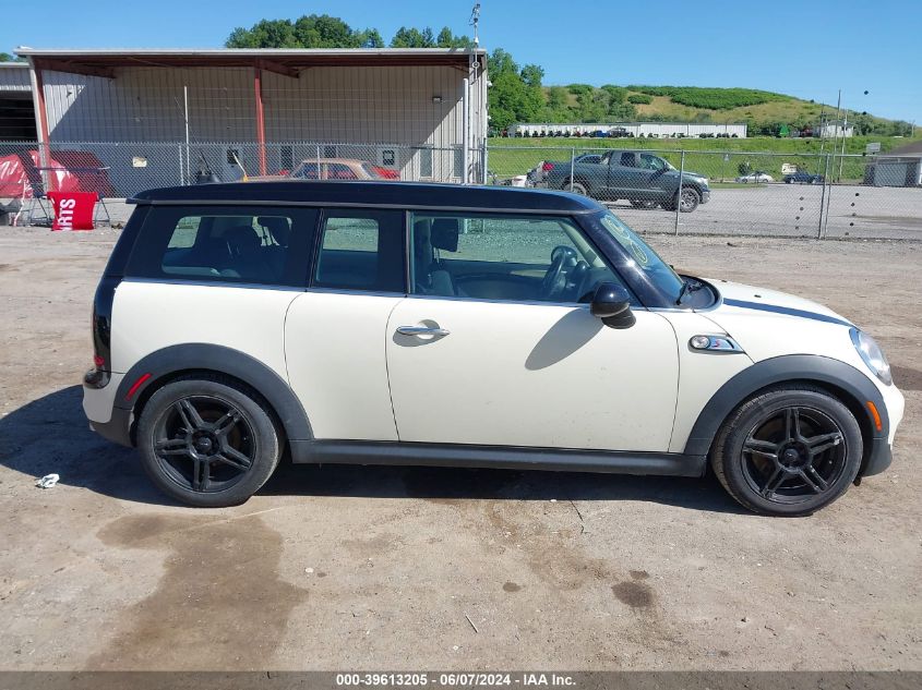 2012 Mini Cooper S Clubman VIN: WMWZG3C58CTY37378 Lot: 39613205