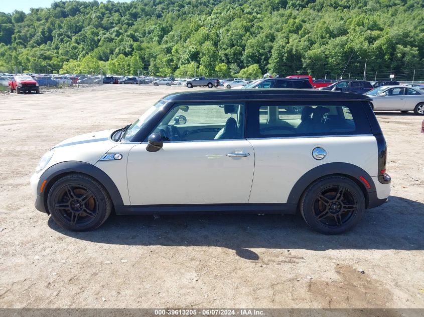 2012 Mini Cooper S Clubman VIN: WMWZG3C58CTY37378 Lot: 39613205