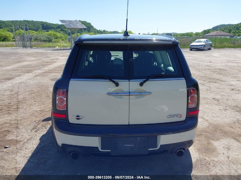 2012 Mini Cooper S Clubman VIN: WMWZG3C58CTY37378 Lot: 39613205