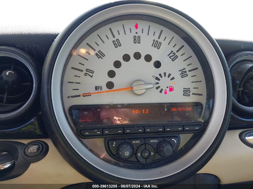 2012 Mini Cooper S Clubman VIN: WMWZG3C58CTY37378 Lot: 39613205